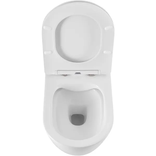 Унитаз подвесной ArtMax Romantic AM213CHR безободковый с сиденьем микролифт белый