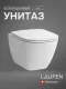Унитаз подвесной Laufen Lua 8.2008.0.000.000.1+8.9108.3.00 безободковый с сиденьем микролифт белый