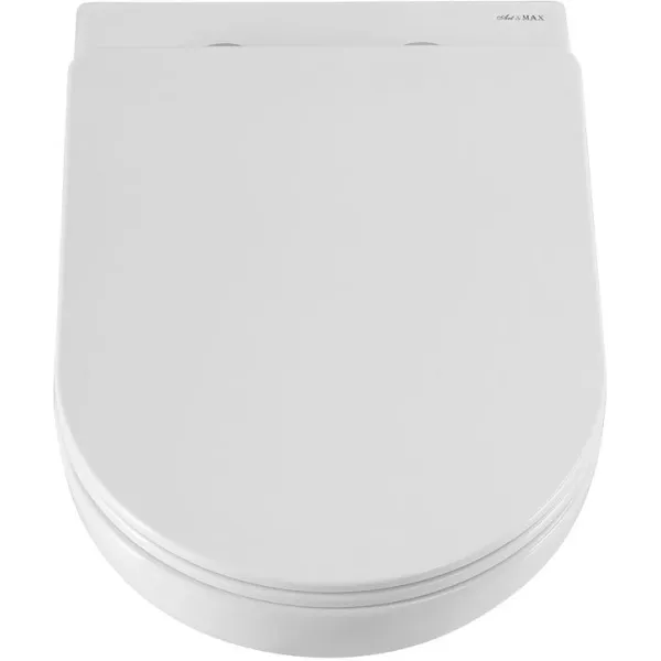 Унитаз подвесной ArtMax Gina AM218CHR безободковый с сиденьем микролифт белый