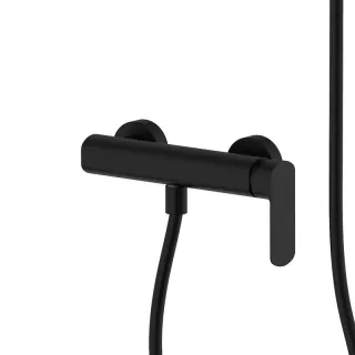 Смеситель для душа AQUAme Monza AQM6313MB чёрный матовый