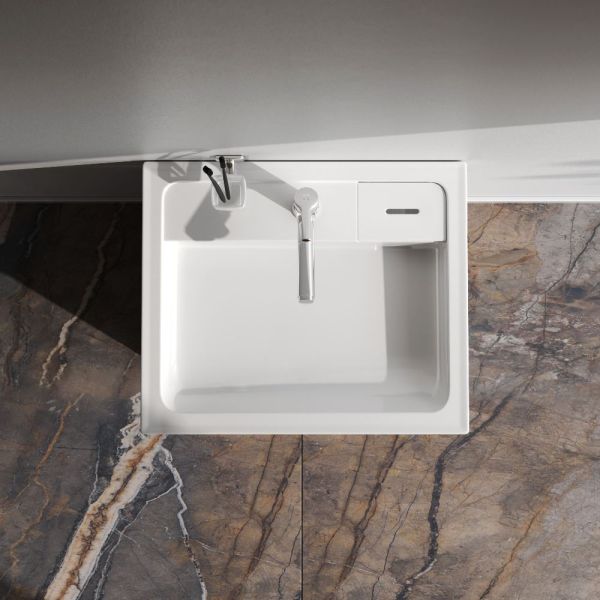 Раковина над стиральной машиной Am.Pm X-Joy M85WCC0601WG050 60 см белый глянец