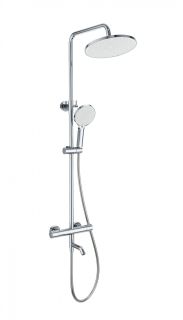 Душевая стойка Wonzon & Woghand INN 3 WW-B3065-T1-CR с термостатом хром Душевая стойка Wonzon & Woghand INN 3 WW-B3065-T1-CR с термостатом хром