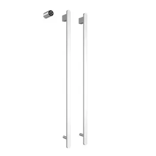 Полотенцесушитель электрический AQUAme AQM3132CR 45x100 см хром