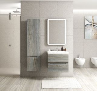Шкаф подвесной Art&Max Techno 40x160см левый сосна AM-Techno-1600-AC-SO-LW635-L Шкаф подвесной Art&Max Techno 40x160см левый сосна AM-Techno-1600-AC-SO-LW635-L