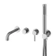 Смеситель Boheme 464-3-INOX встраиваемый нержавеющая сталь