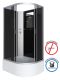 Душевая кабина Niagara NG-2510-14LBK 120x80см серебро/тонированное