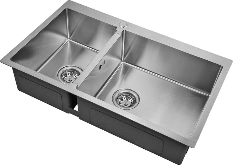 Мойка кухонная Zorg Inox RX R 78-2-51-R