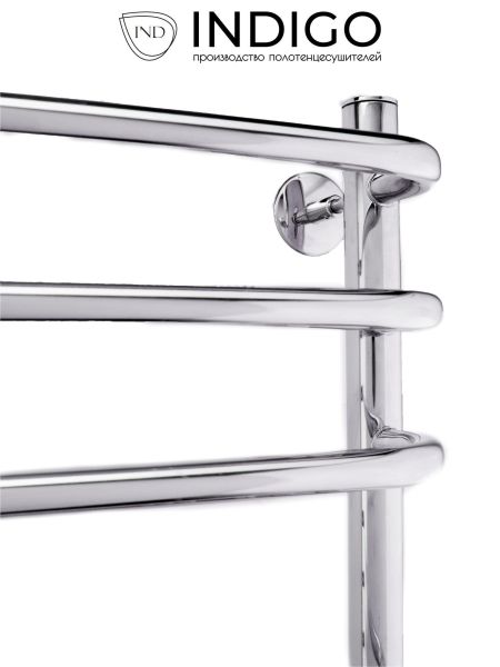 Полотенцесушитель водяной Indigo Brace  LBCW60-40 60x40 см хром