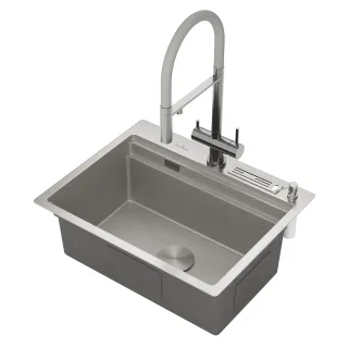 Кухонная мойка Roxenbath Stage 60-S 560250-60-S сатин текстурное покрытие