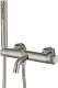 Allen Brau Priority 5.31D10-BN смеситель для ванны с душем брашированный никель Allen Brau Priority 5.31D10-BN смеситель для ванны с душем брашированный никель