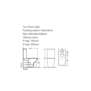 Унитаз Ceruttispa CHIKA CT8708 напольный