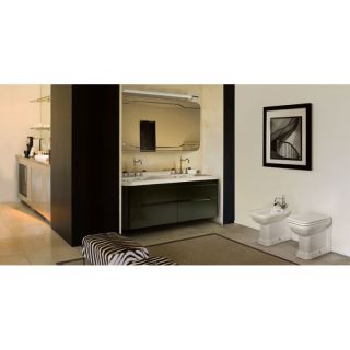 Унитаз Kerasan Waldorf 411801 приставной Белый без сиденья Унитаз Kerasan Waldorf 411801 приставной Белый без сиденья