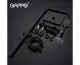 Душевая стойка Gappo G2491-6 с термостатом чёрный