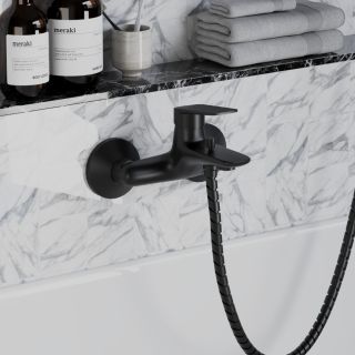 Смеситель для ванны Paini Laguna LAYO111 чёрный