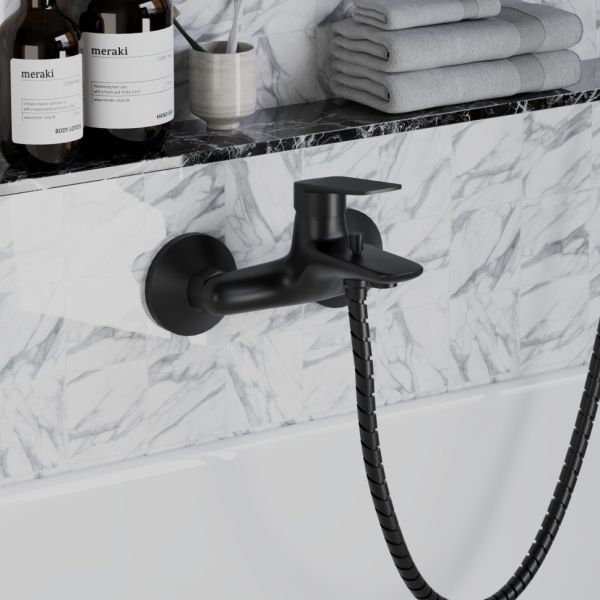 Смеситель для ванны Paini Laguna LAYO111 чёрный