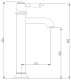 Смеситель для раковины Boch Mann Marbella XL хром BM8729