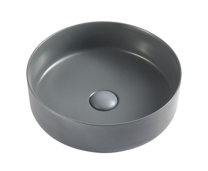 Раковина накладная D&K Matrix DT1391506 35см графит