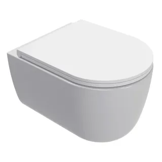 Унитаз подвесной AQUAme AQM2013PRO безободковый белый