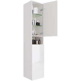 Пенал Dreja Perfecto 99.0809 35 см белый