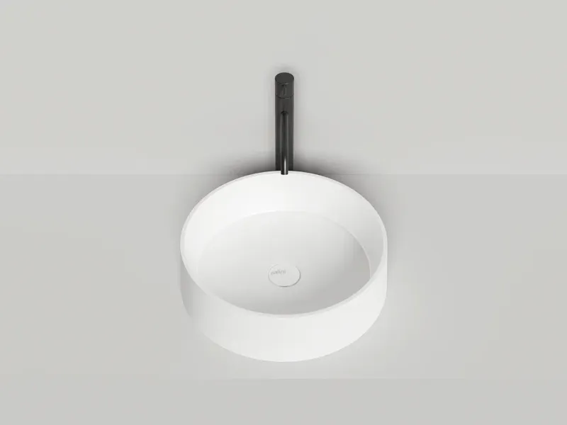 Накладная раковина Salini Gloria 01 S-Stone 1102201MRH 44см RAL снаружи Накладная раковина Salini Gloria 01 S-Stone 1102201MRH 44см RAL снаружи