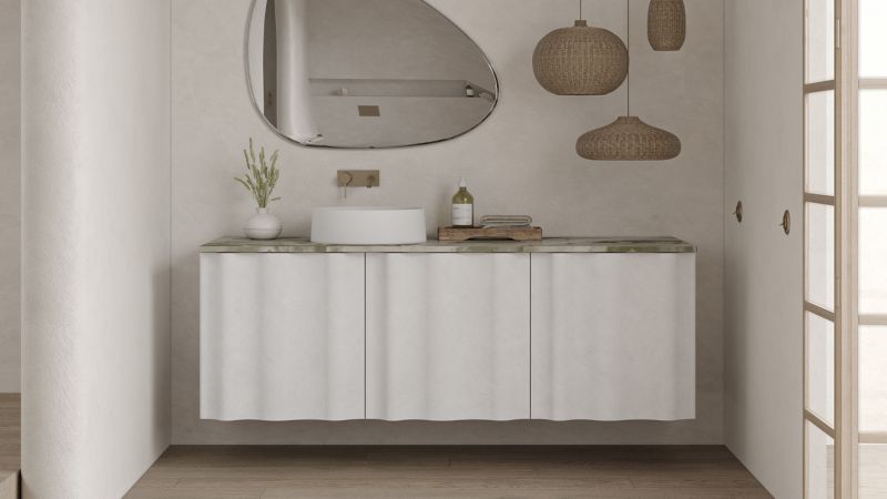 Накладная раковина Salini Gloria 01 S-Stone 1102201MRH 44см RAL снаружи Накладная раковина Salini Gloria 01 S-Stone 1102201MRH 44см RAL снаружи