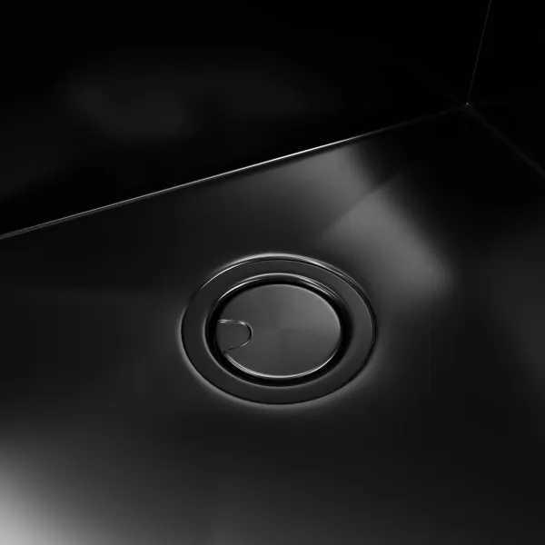 Мойка кухонная Reflexion Iseo 40-BL RX2240BL оружейная сталь