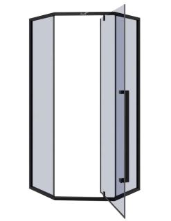Душевой уголок Cerutti SPA C3AB 90x90см чёрный Душевой уголок Cerutti SPA C3AB 90x90см чёрный