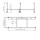 Каркас для ванны Am.Pm Above W9XA-150-070W-R 150x70 см