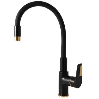 Смеситель для кухни Rav Slezak Colorado CO319.5/10CMATZ черный золото