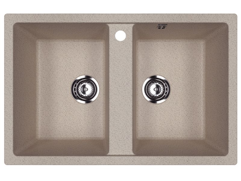 Кухонная мойка Ulgran Classic U-608-302 песочный