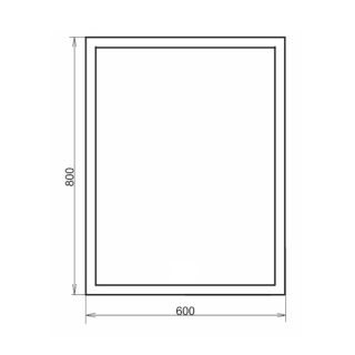 Зеркало Comforty Гиацинт 00-00005262 60х80 см Зеркало Comforty Гиацинт 00-00005262 60х80 см