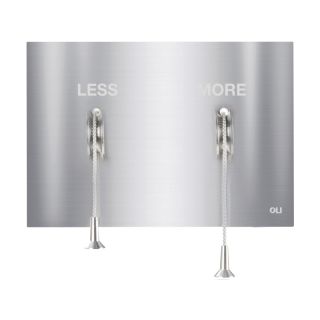 Панель слива для писсуара Oli Less is More 883524 хром