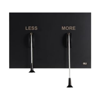 Панель слива для писсуара Oli Less is More 883527 чёрный