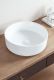 Раковина Armadi Art  чаша круглая керамика глянцевая белая d36 белый глянцевый