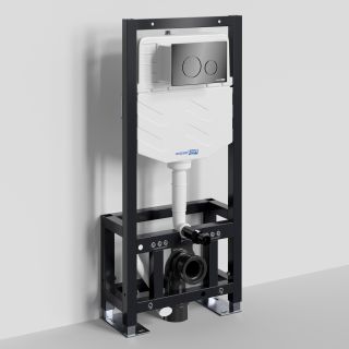 Система инсталляции для унитазов WasserKRAFT Dill 61TLT.010.ME.PB02 с кнопкой смыва