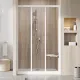 Душевая дверь Ravak Supernova ASDP3-80 00V40102Z1 80 см профиль белый стекло Transparent