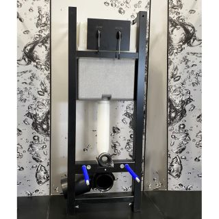 Инсталляция для подвесного унитаза Oli Expert Total Black 886668