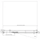 Душевая дверь Ravak Cool COSD2-100 X0VVAC300Z1 100 см профиль чёрный стекло Transparent