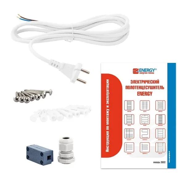Полотенцесушитель Energy Bravo2 65x40 хром электрический