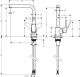 Смеситель Hansgrohe Focus 31817000 для кухни
