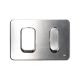 Панель слива Oli Key 889101 хром матовый