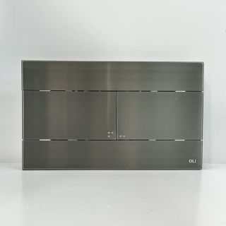 Панель слива Oli Slim Inox 889313 воронёная сталь