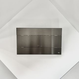 Панель слива Oli Slim Inox 889313 воронёная сталь
