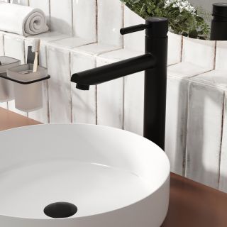 Смеситель для раковины WasserKRAFT Gollach 3303H чёрный матовый