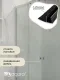 Душевой уголок Niagara Eco NG-1018-14QMT 100x80 см профиль хром стекло матовое