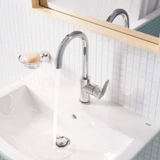 Смеситель для раковины GROHE BauEdge L-size 23760001 хром