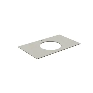 Столешница для полувстраиваемых раковин Kerama Marazzi Про Чементо KM6012G0501RP80Ic2 80 см серый светлый натуральный