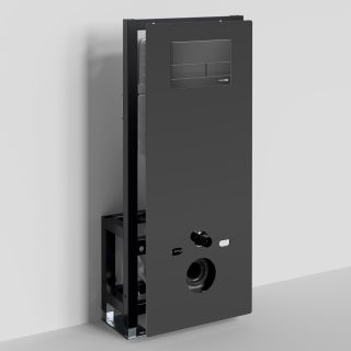 Система инсталляции для унитазов WasserKRAFT Glan 66TLT.010.ME.BL.MB04 с кнопкой смыва