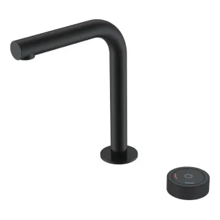 Автоматический смеситель для раковины Boheme Tech 158-B чёрный Автоматический смеситель для раковины Boheme Tech 158-B чёрный