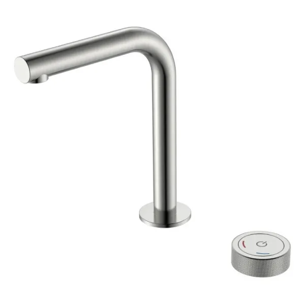 Автоматический смеситель для раковины Boheme Tech 158-NB брашированный никель